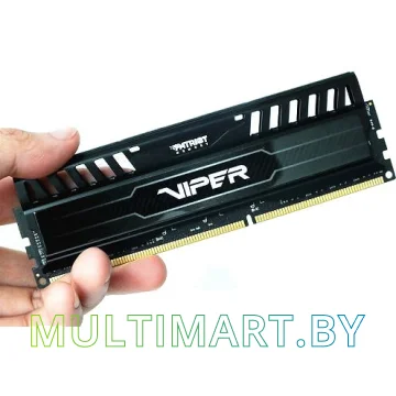Оперативная память Patriot Viper 3 Black Mamba 2x8GB KIT DDR3 PC3-12800 (PV316G160C0K) картинка 4